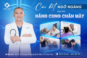 Hình ảnh bác sĩ tư vấn nâng cung chân mày cho khách hàng tại Thẩm Mỹ Trung Sơn. Khách hàng được thăm khám trực tiếp và thiết kế dáng chân mày phù hợp với khuôn mặt.
