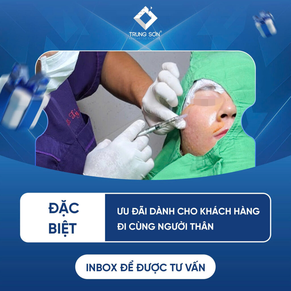 Ưu đãi làm đẹp dành cho khách hàng đi cùng người thân tại Trung Sơn